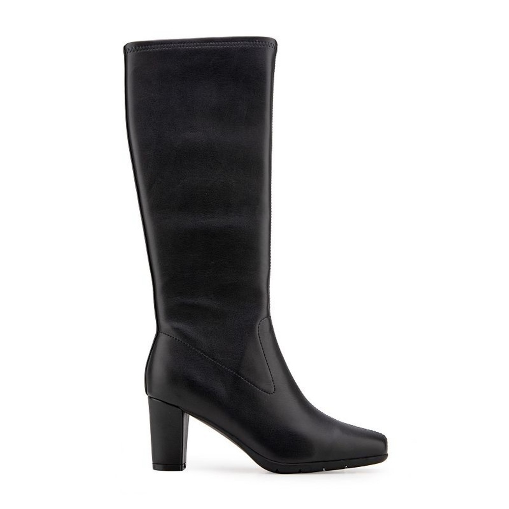 NEW Aerosoles Clover  Knee-High Boots Black 10M Foam Footbed Slip Resistant